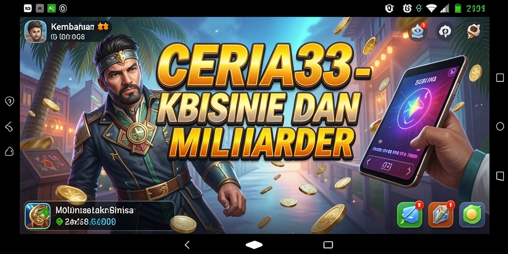 Tampilan gameplay CERIA33 yang menarik dan interaktif.