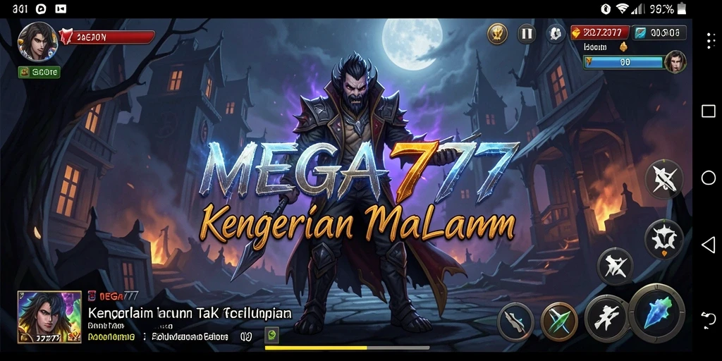 Gameplay seram di MEGA777 dengan atmosfer yang menegangkan.